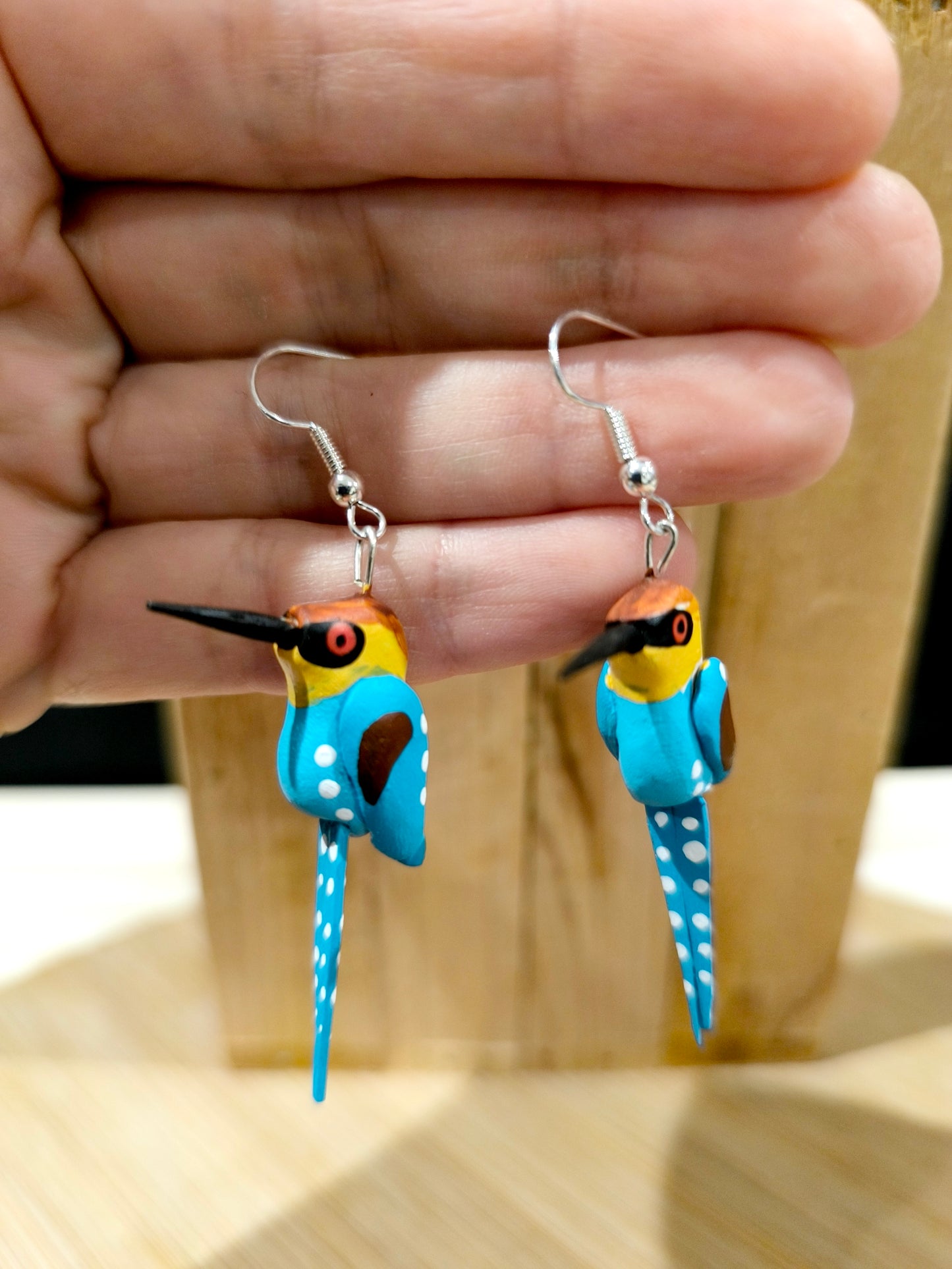 European Bee-eater - Earrings