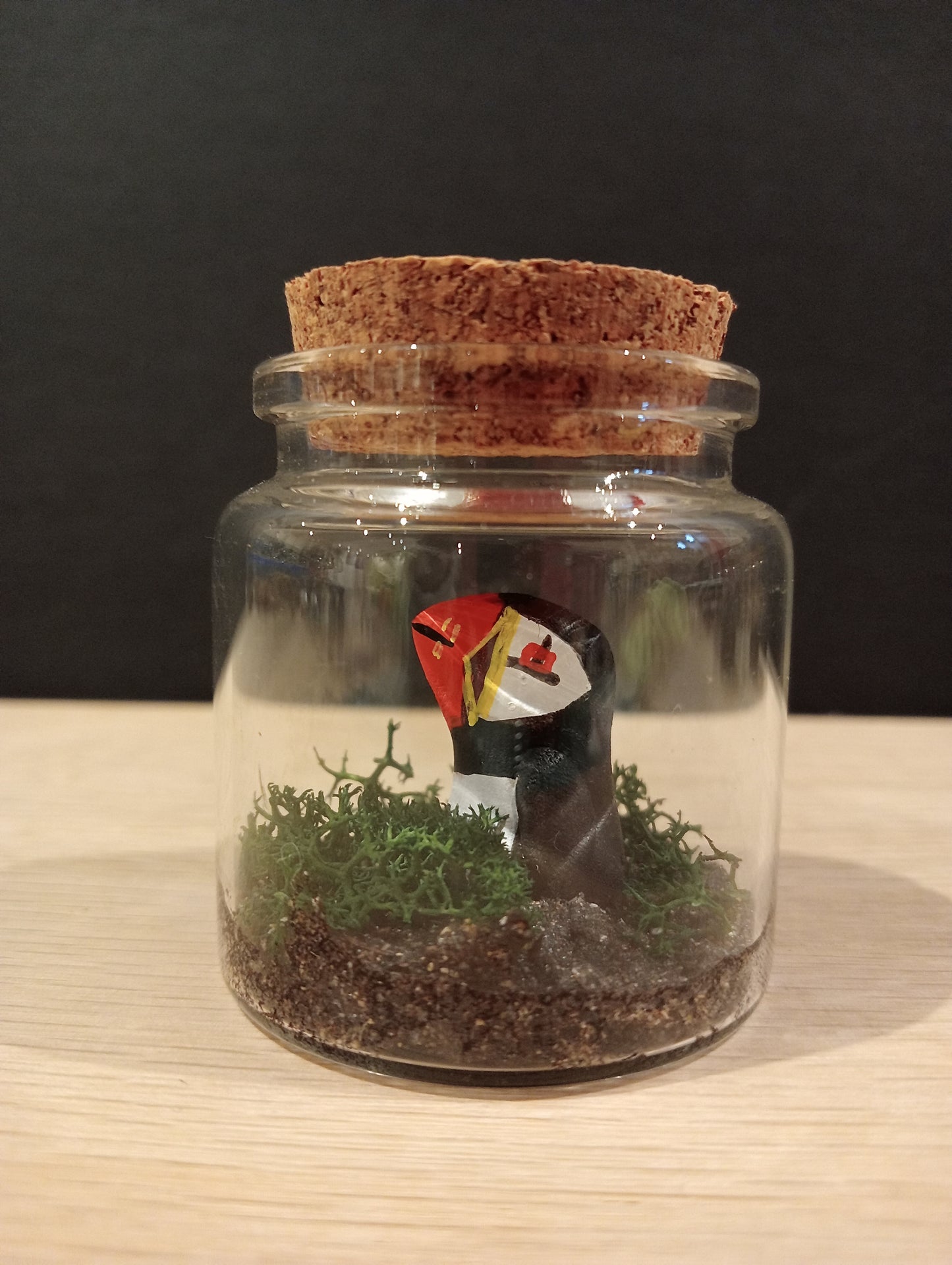 Macareux moine - Miniature sous flacon "Minuscule"