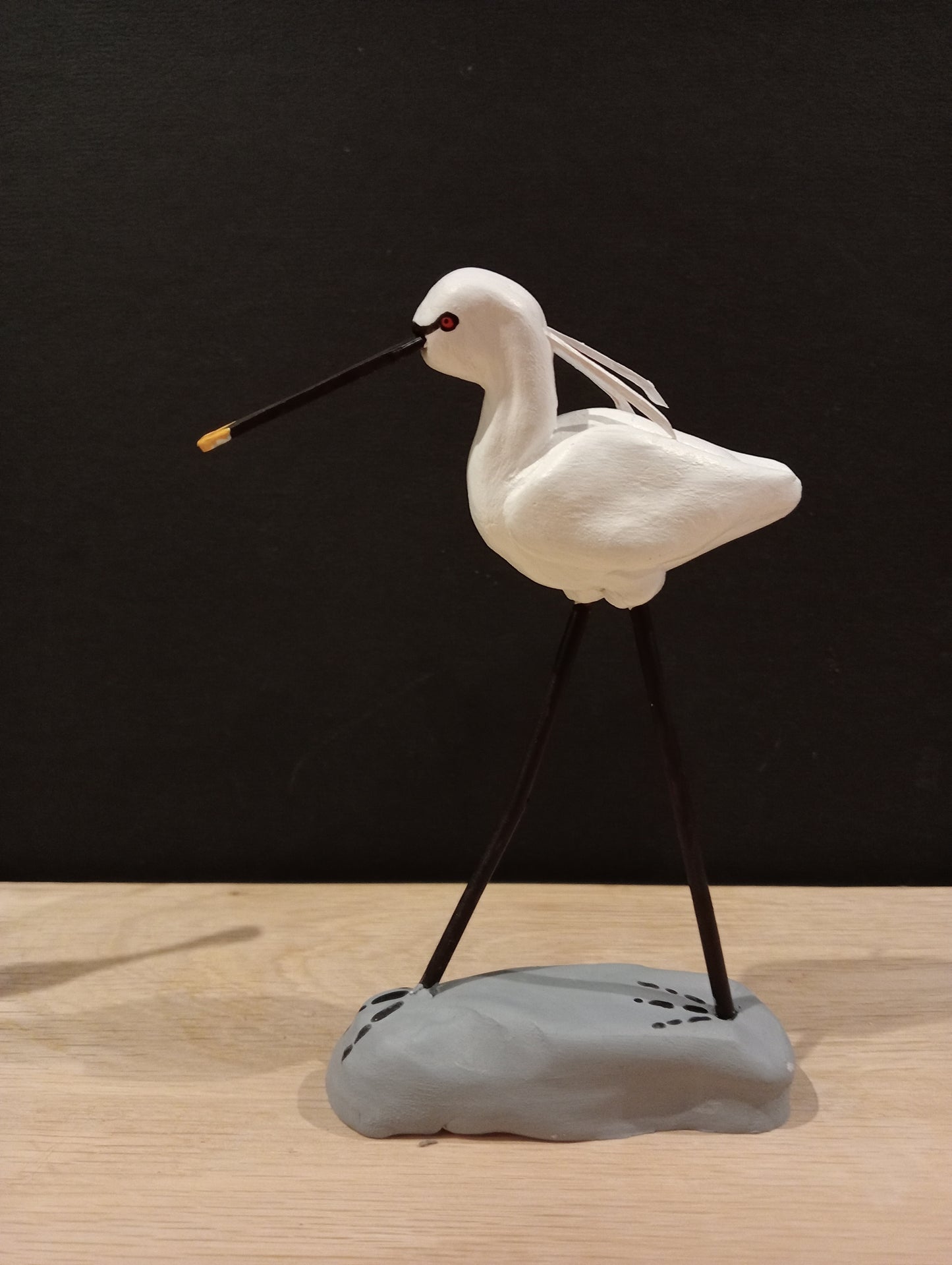 Figurine Spatule Blanche