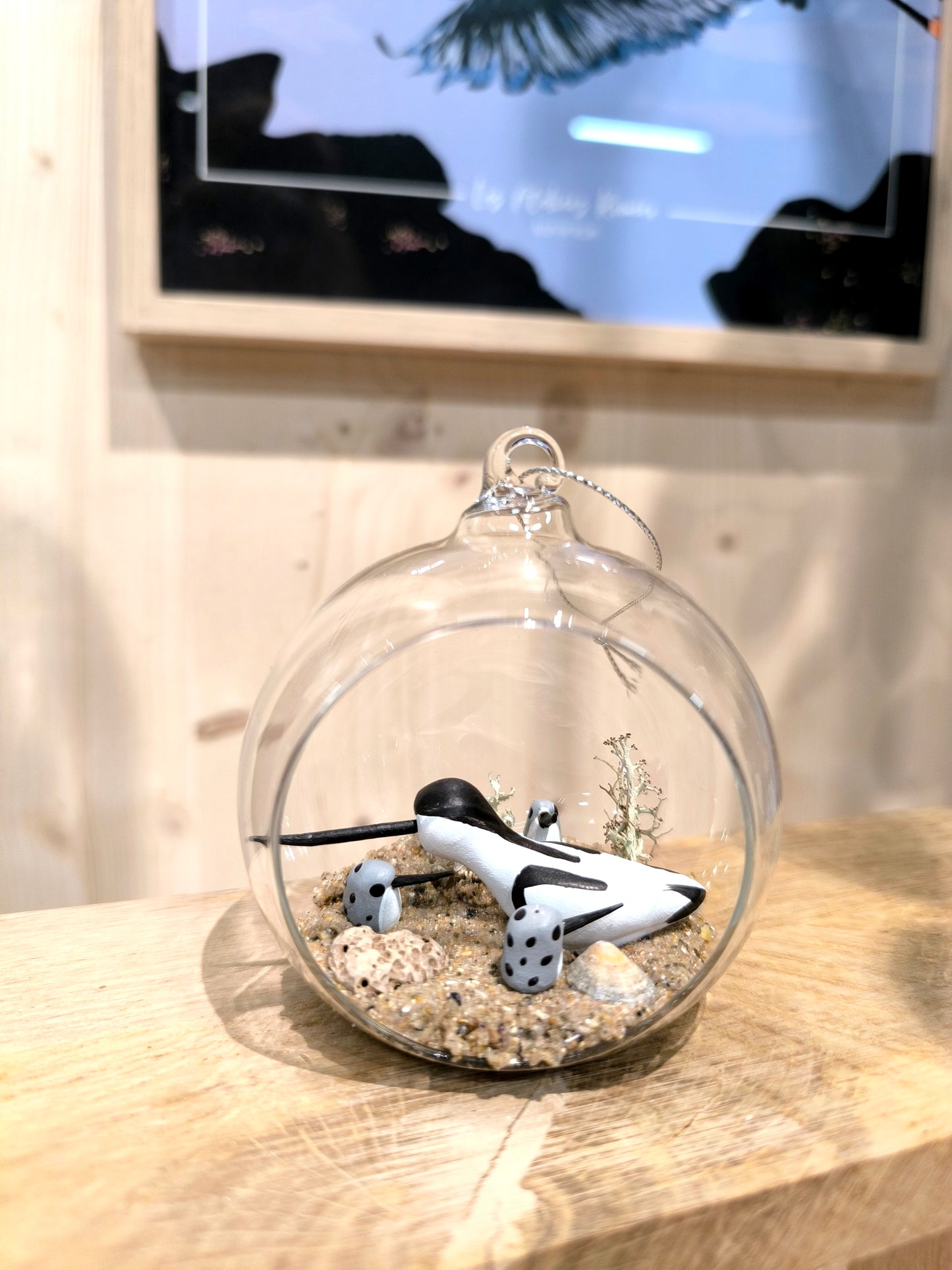 AVOCET AND HER CHILDREN - Small "Dream Bubble" pendant light
