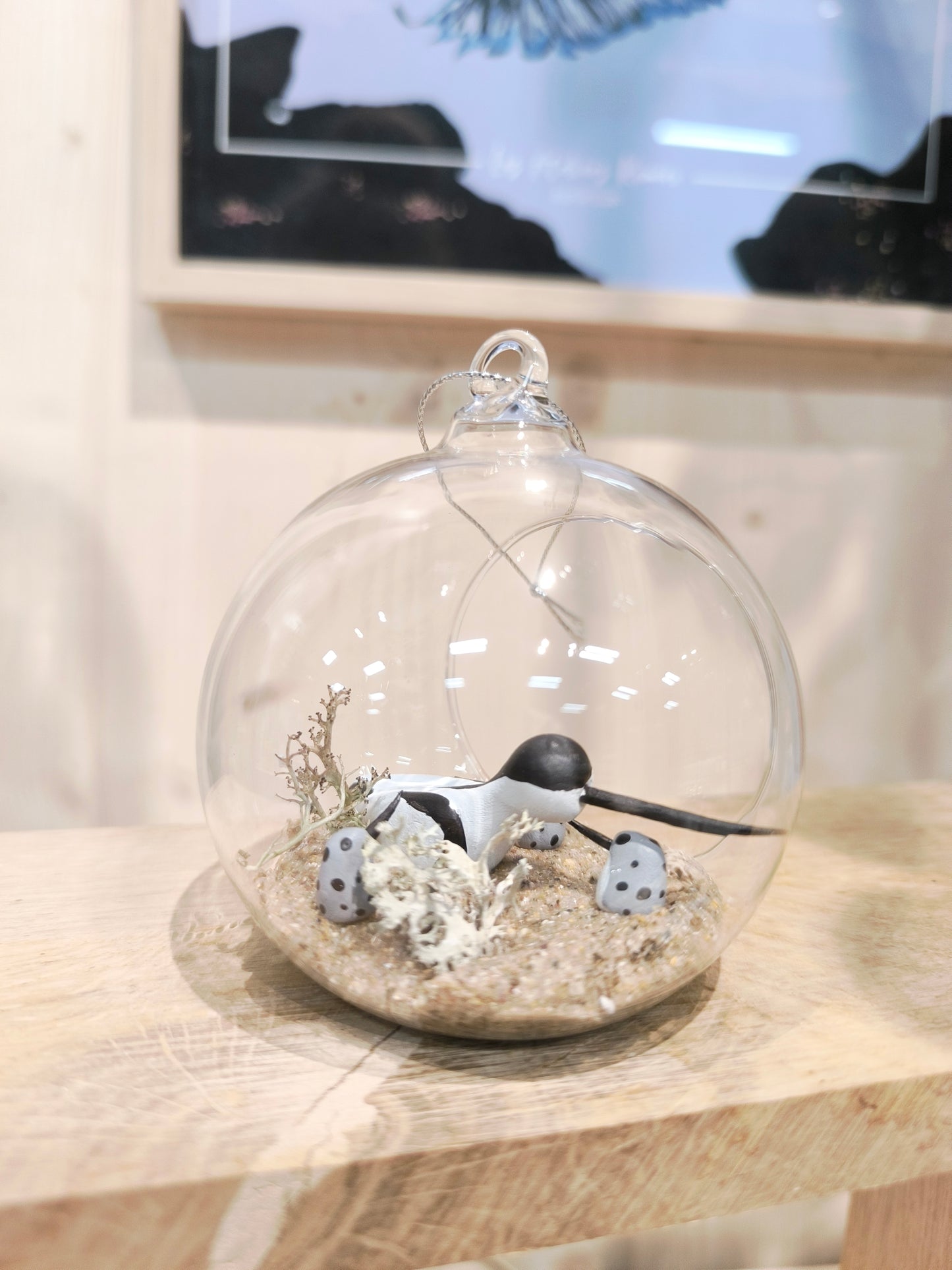 AVOCET AND HER CHILDREN - Small "Dream Bubble" pendant light