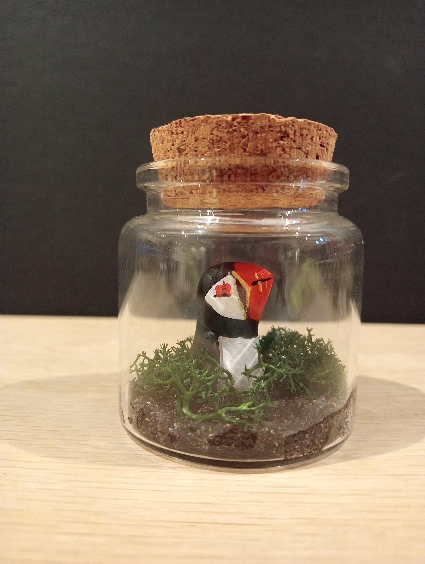 Macareux moine - Miniature sous flacon "Minuscule"