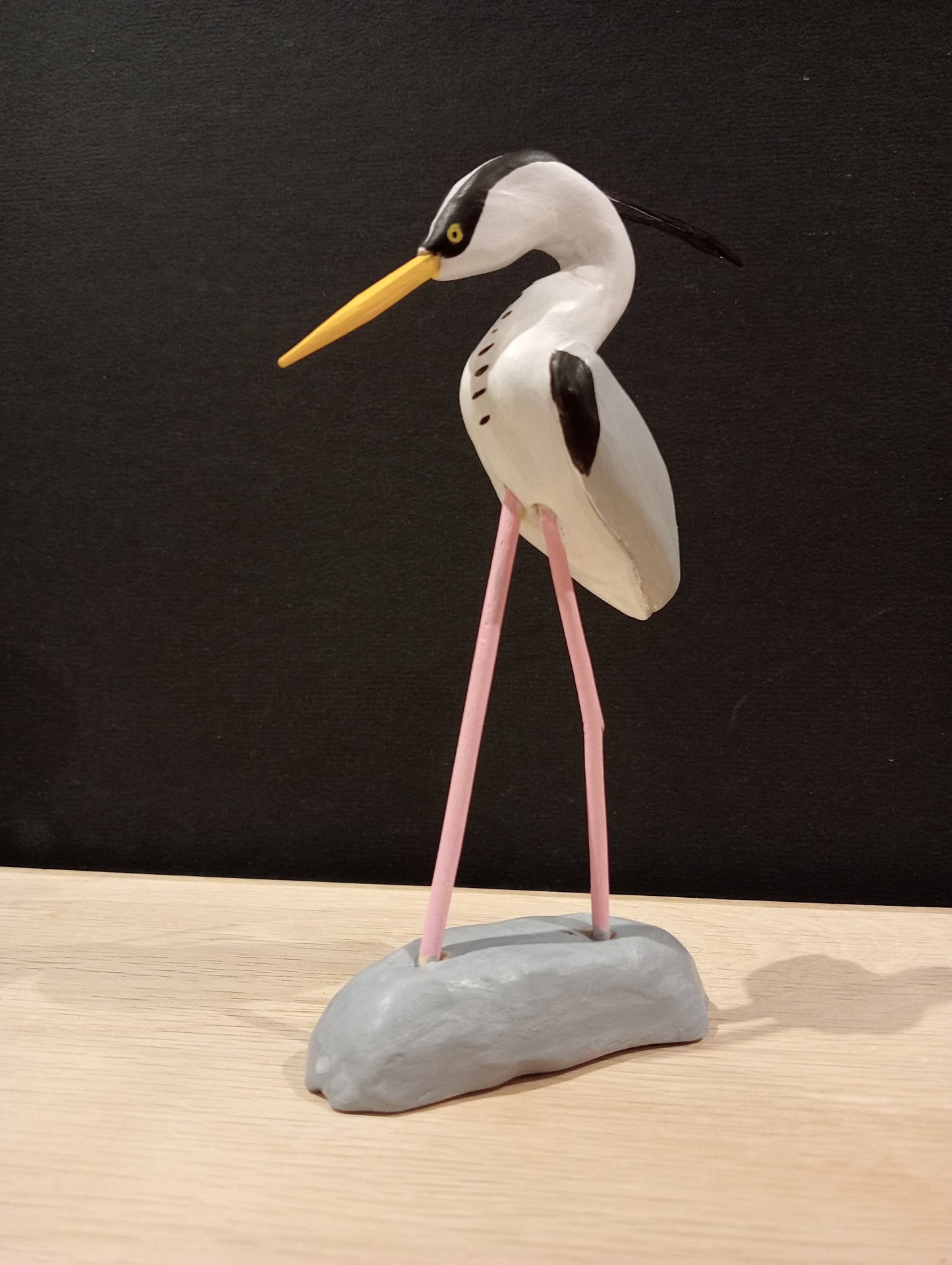 Figurine Héron cendré