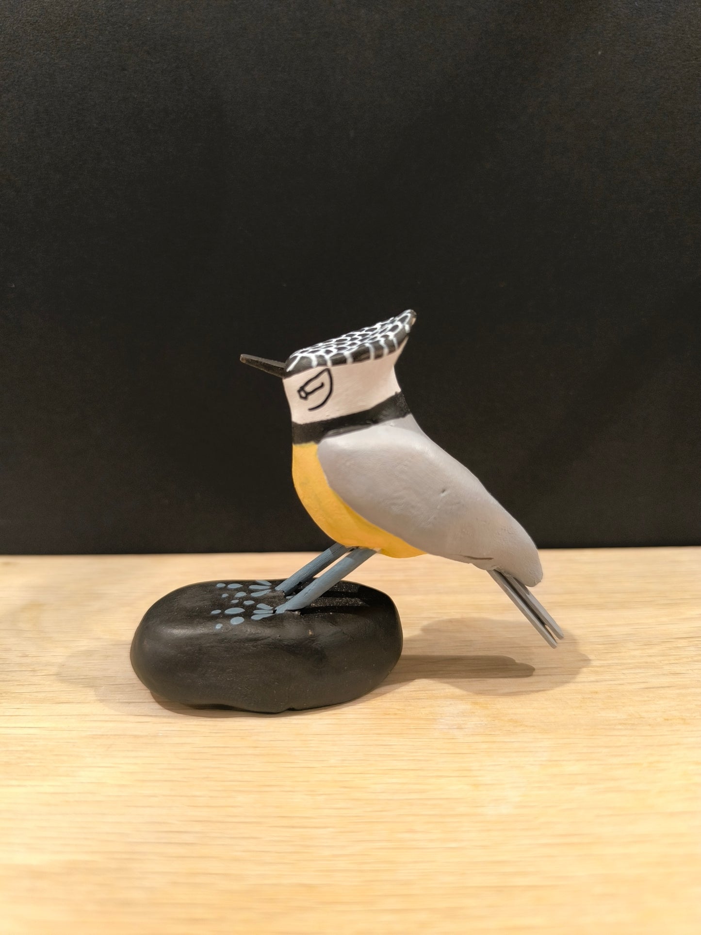 MESANGE huppée-Sculpture