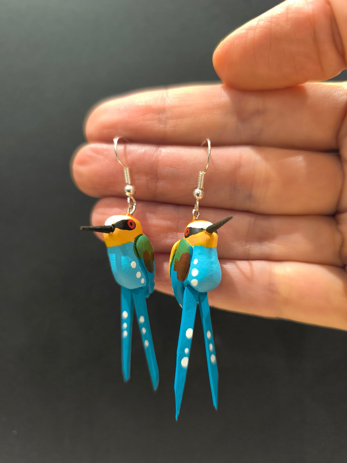 European Bee-eater - Earrings