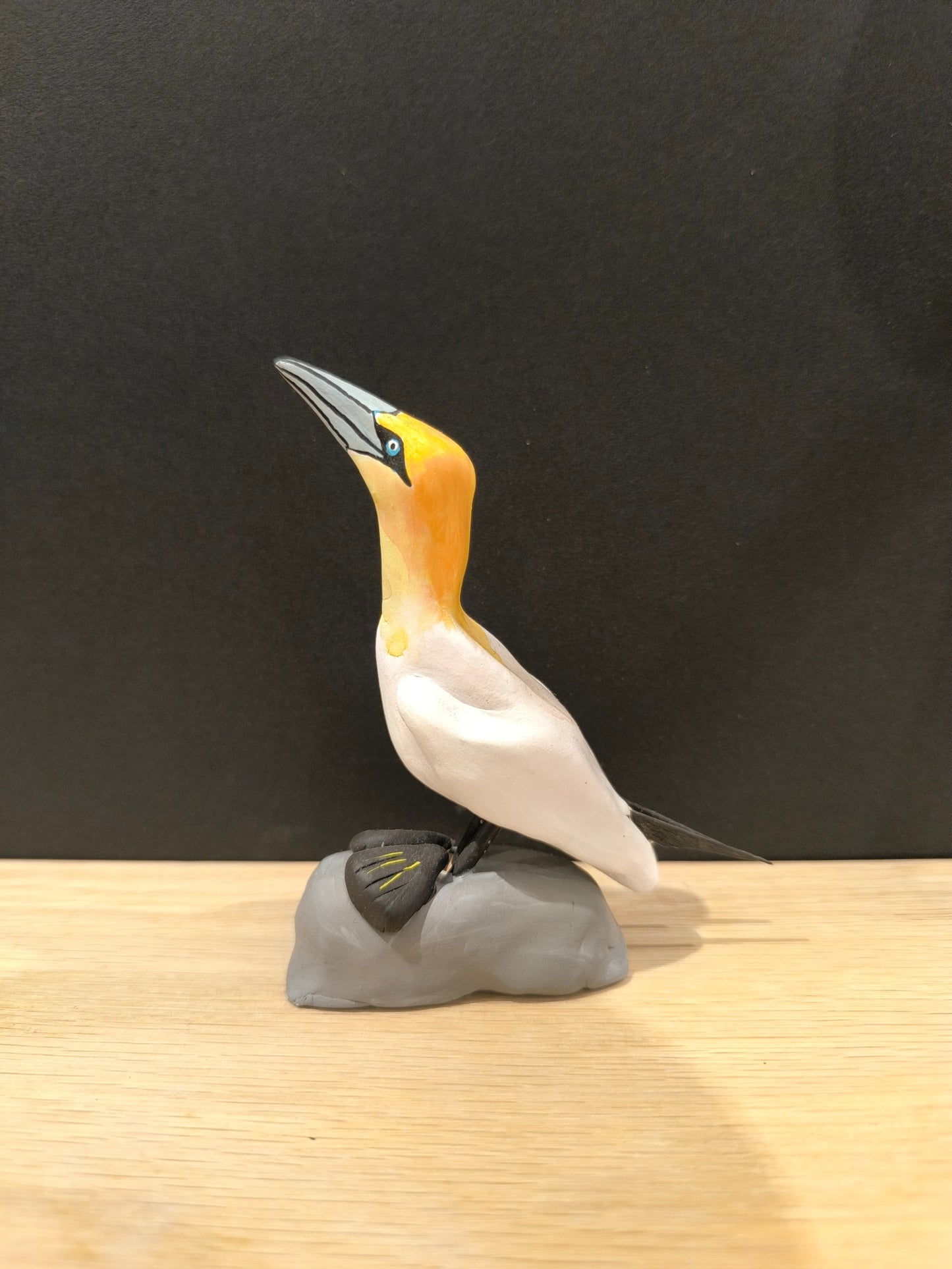Northern Gannet in Courtship Display - Figurine 