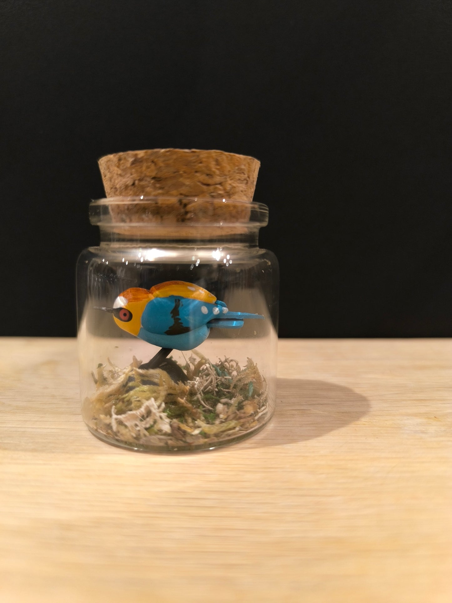 Guepier d'Europe-Miniature sous flacon "Minuscule"