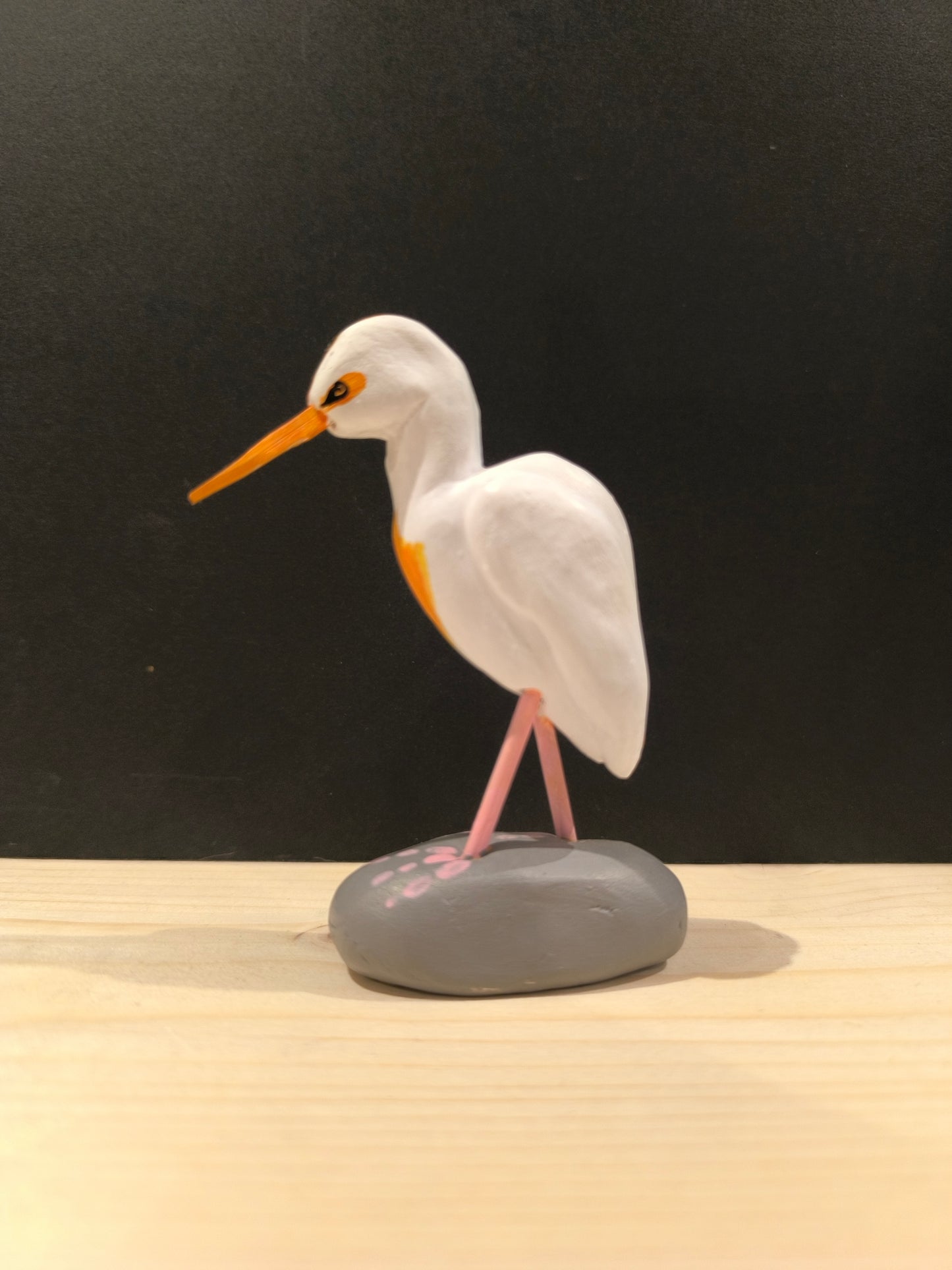 HERON garde boeufs - Sculpture