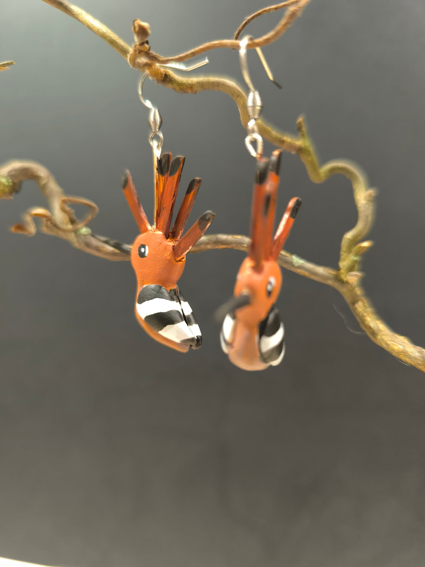 Hoopoes - Earrings