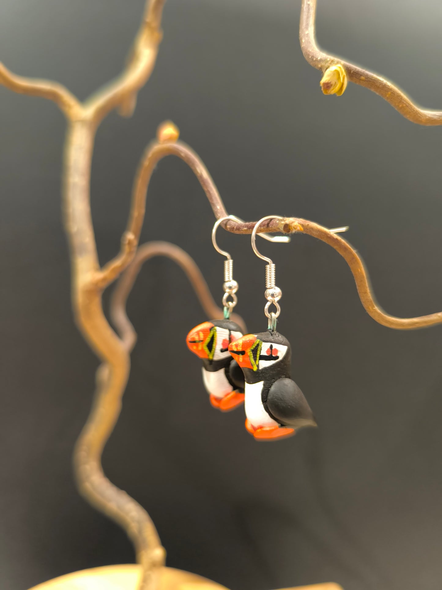 Puffin - Earrings
