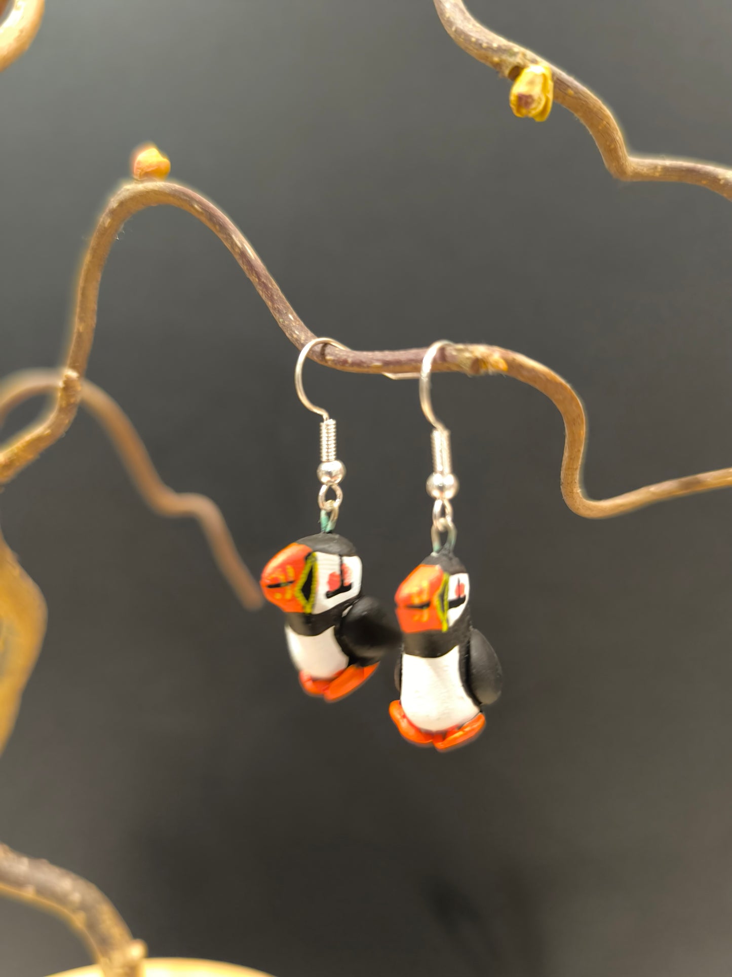 Puffin - Earrings